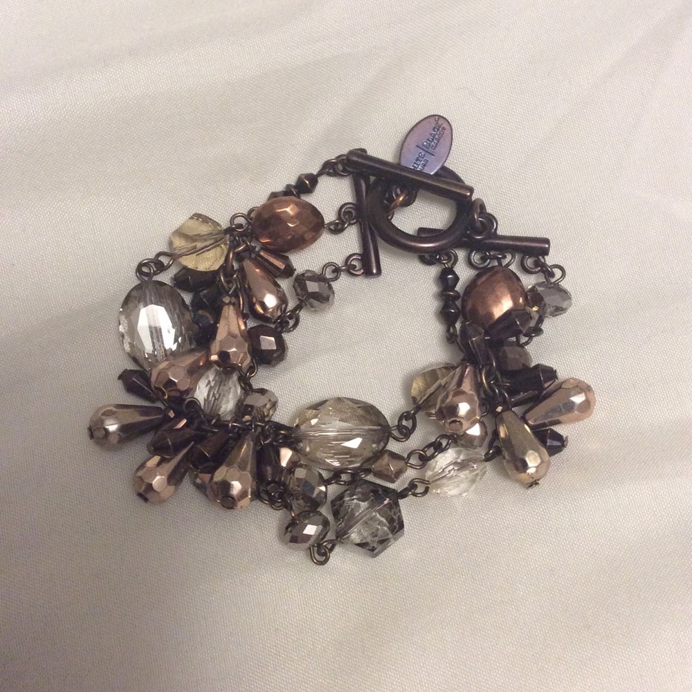 Bronze and crystal bracelet from WHBM